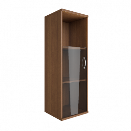 Шкаф средний узкий левый Рива А.СУ-2.2 Л Орех Гварнери / Riva_0