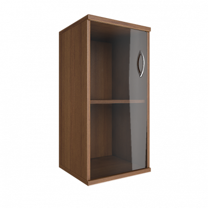 Шкаф низкий узкий левый Рива А.СУ-3.2 Л Орех Гварнери / Riva_0