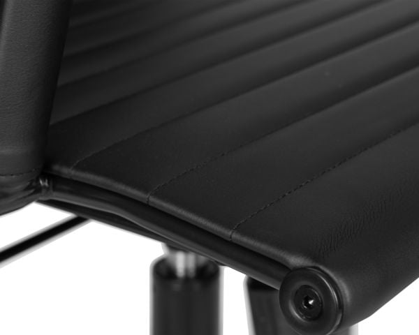 Офисное кресло для руководителей ДОБРИН CЛАРК СИМПЛЕ БЛАCК (черный) 2 шт / DOBRIN CLARK SIMPLE BLACK_7