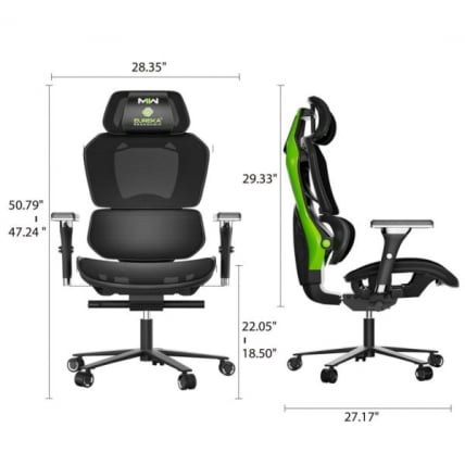 Компьютерное кресло (для геймеров) Еурека ТЙПХОН Калл оф Дутй / Eureka TYPHON Call of Duty_7