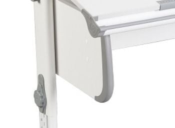 Стол универсальный трансформируемый Парта 1/75-40 Белый Серый / Parta_1