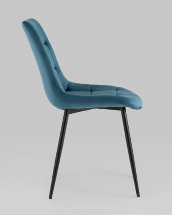 Стул Флекс Нев велюр сине-зеленый 2 шт. / New_5