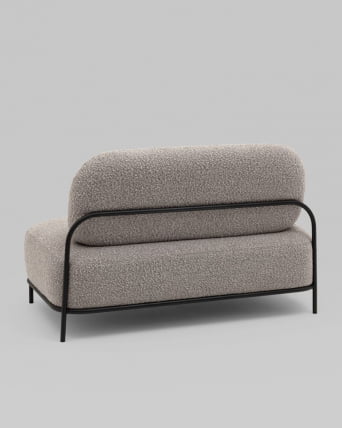 Диван Стоун нев ткань букле серо-бежевый / new_3