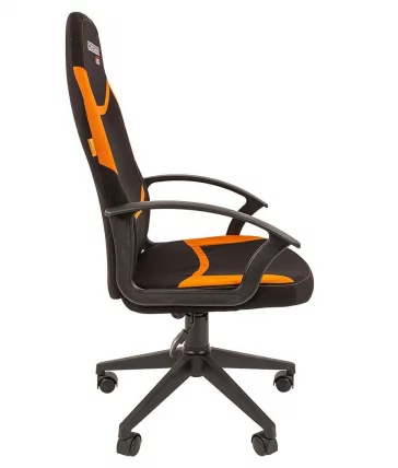 Кресло для геймеров CХАИРМАН ДРАЙВ (ГАМЕ) 9 Новое (НЕВ) Черный-оранжевый / CHAIRMAN (GAME) (NEW)_2