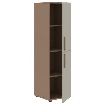 Шкаф-колонка с двумя глухими малыми дверьми (правый) ВЕЛИОН ВМCС 40.4 Р Аметист Кобра / VELION VMCS R_1