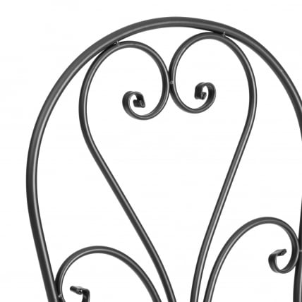 Стул Лове Чаир (ПЛ08-11140) стальной сплав, черный, 40х47,5х94 см / Love Chair (PL08-11140)_8