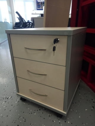 Тумба подкатная ИМАГО ТМ-3.А Клен Металлик / IMAGO_2