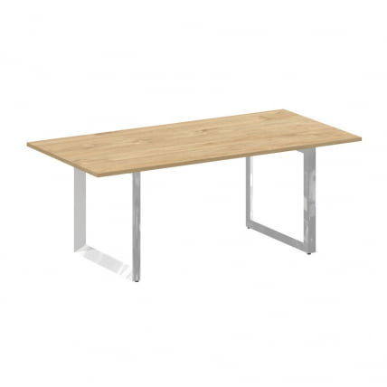 Стол переговорный на О-образном м/к ОНИКС ДИРЕCТ ЛУКС М-О.МО-ПРГ-19 Тиквуд светлый / ONIX DIRECT LUX M-O.MO-PRG-19_0