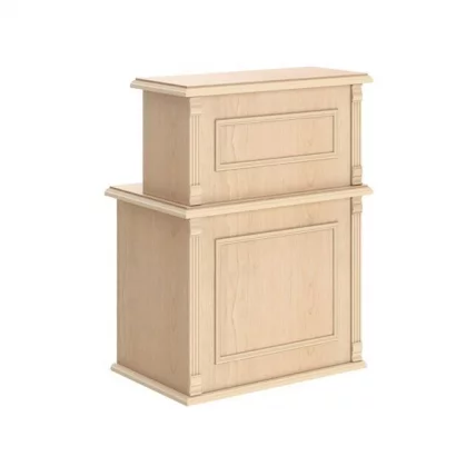 Стойка ресепшен РМС 090 Бук тиара / RMS_0