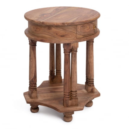 Кофейный стол Бомбей - 1149 палисандр, 45*45*60 см, Натурал тинтед (натуральный тонированный) / Natural tinted_13