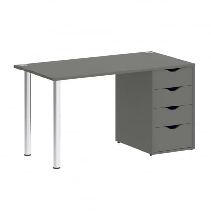 Стол письменный ХОМЕ ОФФИCЕ ВР.СП-3-138.4 Металлик / HOME OFFICE VR.SP-3-138.4_0