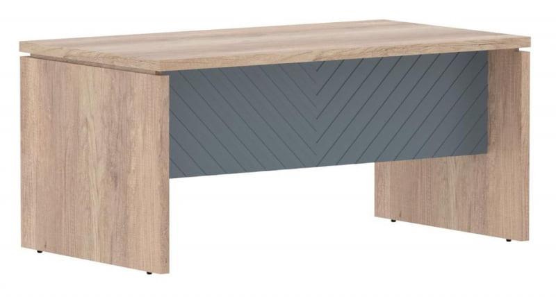 Стол руководителя Торр ЛУКС ТЛСТ 169 Дуб Каньон Серо-голубой / Torr LUX TLST_0