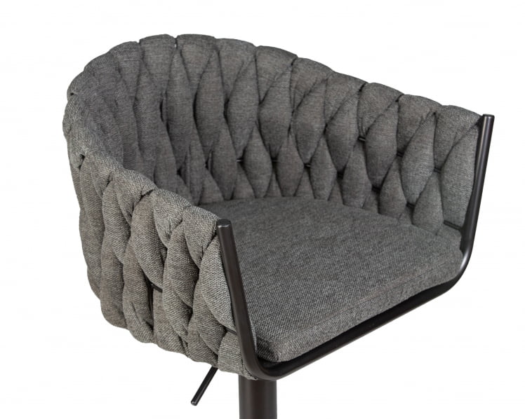 Стул барный ДОБРИН ЛЕОН Графитовая ткань ЛАР-275-21 / DOBRIN LEON LAR-275-21_6