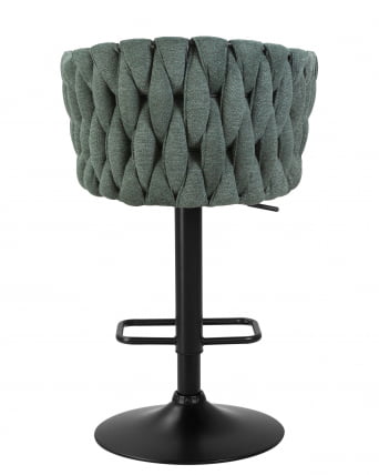Стул барный ДОБРИН ЛЕОН Зеленая ткань ЛАР 275-23 / DOBRIN LEON LAR_4