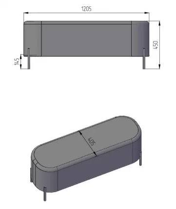 Пуф большой Гаваии (ПБ) Розовый / Gawaii_6