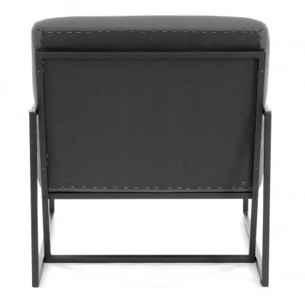 Кресло Чарли ЛУКС/Чарли Люкс К экокожа , Шарп Графит, 70х80х82 см / Charli LUX/Чарли Sharp_3