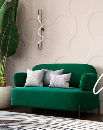 Диван Кэнди велюр Зеленый_9