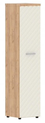 Шкаф колонка с глухой дверью и топом Торр ЛУКС ТЛХC 42.1 Дуб Бофорд Латте / Torr LUX TLHC_0