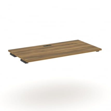 Стол-приставка к двум опорным тумбам/шкафам CОНCЕПТ CН.ОСПР-007 Сандал Янтарный Антрацит / CONCEPT CN.OSPR-007_0