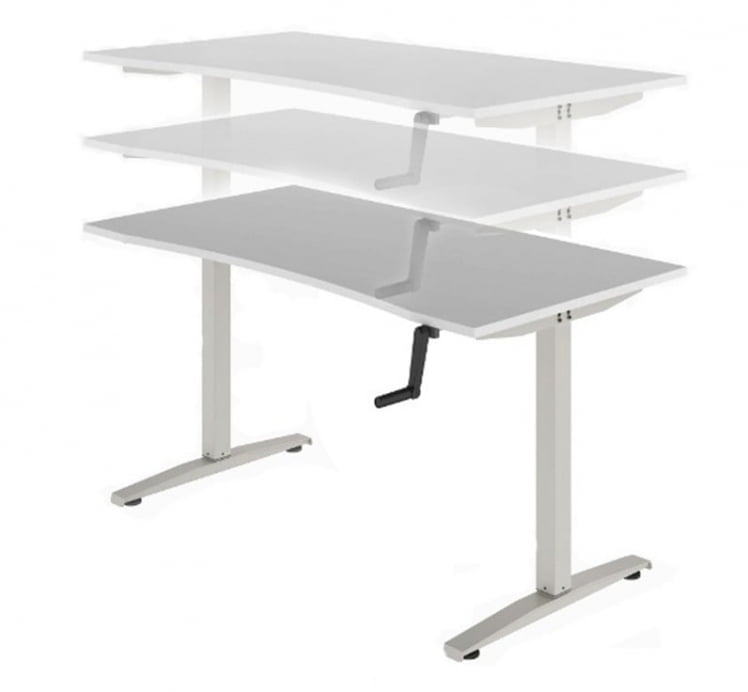 Стол рабочий КСТУП 127 Дуб Сонома / XTUP_1