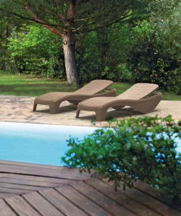 Шезлонг Атлантиc Капучино / Atlantic_2