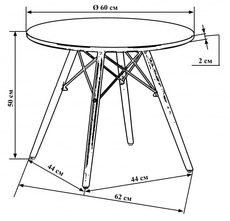 Стол журнальный ДОБРИН СХЕЛЛЕЙ Черный / DOBRIN SHELLEY_5