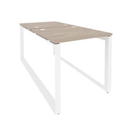 Рабочая станция на О-образном м/к ОНИКС О.МО-Д.РС-2.0.8 Дуб Аттик/Белый / ONIX O.MO-D.RS-2.0.8_0