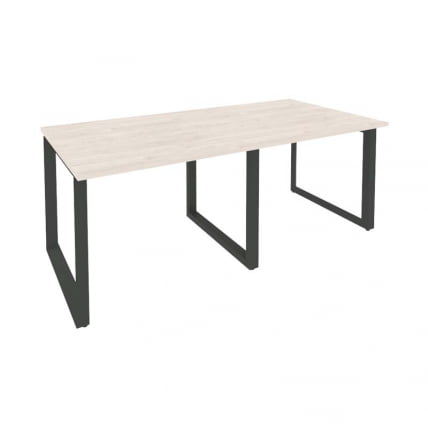 Стол переговорный (2 столешницы) ОНИКС О.МО-ПРГ-2.1 Денвер Светлый/Антрацит / ONIX O.MO-PRG-2.1_0