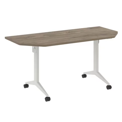 Стол складной мобильный КС-Пулл КС.М-7.Т2 Тиквуд Темный/Белый / X-Pull X.M-7.T2_0