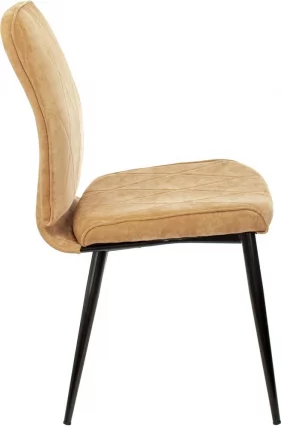 Стулья для кухни Бюрократ КФ-3 горчичный Велвет 73 2 шт. / KF-3 Velvet_3