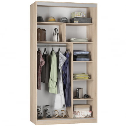 Шкаф-купе Б-220х120х60-1(ЯШС-Д9Д9) / B-220х120х60-1(ЯШС-D9D9)_1