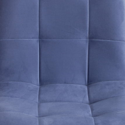 Стул CХИЛЛЙ МАКС Велюр/металл , 45 х 54 х 90 см , серо-голубой/черный / CHILLY MAX_7