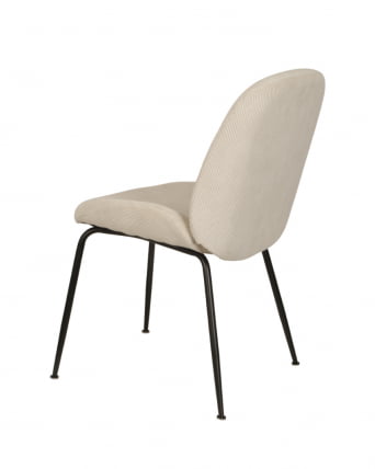 Стул Беетле велюр Бежевый / Beetle_4