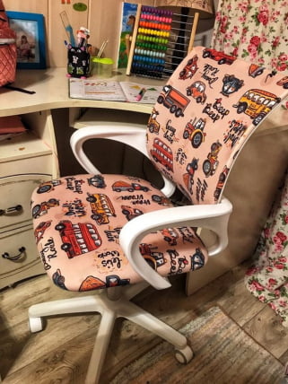 Детское кресло CХАИРМАН КИДС 103 Автобусы / CHAIRMAN KIDS_1