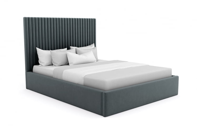 Кровать Савона 80кс200 велюр Севен 115 / Savona 80x200 Seven_10