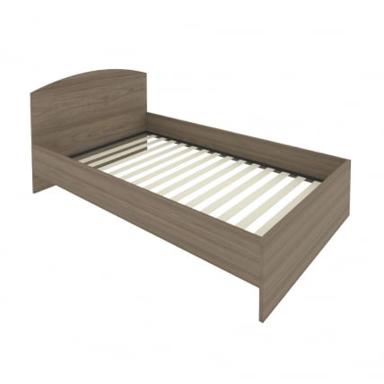 Кровать с ортопедическим основанием и изголовьем ЛИГХТ С-КИ-120 Вяз Благородный / LIGHT_0