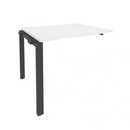 Наборный элемент рабочей станции на П-образном м/к ОНИКС О.МП-1.НРС-1.8 Белый Бриллиант/Антрацит / ONIX O.MP-1.NRS-1.8_0