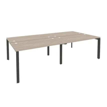 Рабочая станция на П-образном м/к ОНИКС О.МП-Д.РС-4.3.7 Дуб Аттик/Антрацит / ONIX O.MP-D.RS-4.3.7_0