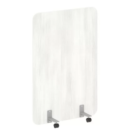 Перегородка на металлических опорах, на роликах Р-лине ДП.Р-100-150 Снежная Патина / R-line DP.R-100-150_0