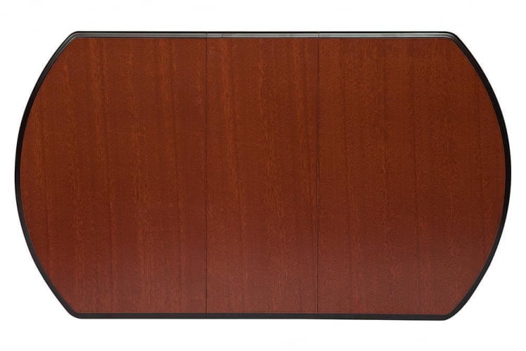 Стол раскладной Модена (МД-Т4ЕКС) дерево гевея/мдф, 100+29х75х75 см, МАФ Бровн / Modena (MD-T4EX) MAF Brown_5