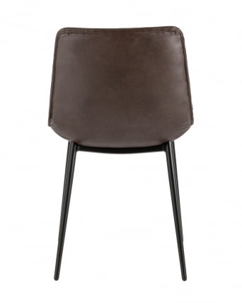 Стул Деймон экокожа Коричневый_4