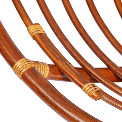 Кресло-качалка ПАПАСАН/ПАПАСАН в 23/01 Б /без подушки/ 115х78х104 см, Пекан (орех) / PAPASAN/ПАПАСАН w B Pecan_8