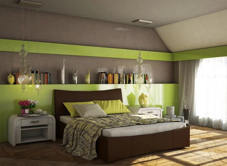 Кровать Стелла Коричневый_68182 / Stella_0