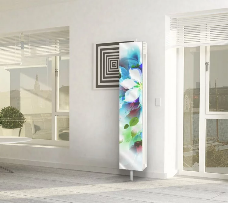 Поворотный зеркальный шкаф Зоом Арт Белый / Zoom Art_7