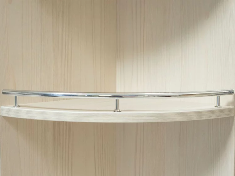 Шкаф торцевой (лев/прав) Графит 74.18 Сосна Астрид /Ваниль_2