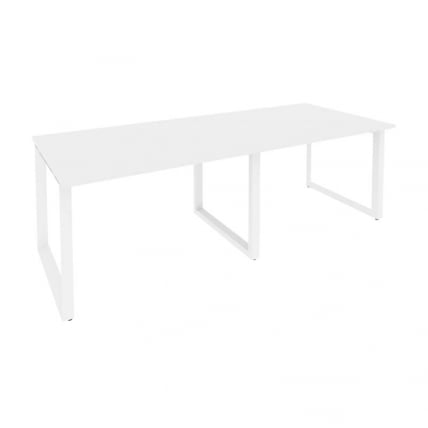 Стол переговорный (2 столешницы) ОНИКС О.МО-ПРГ-2.2 Белый Бриллиант / ONIX O.MO-PRG-2.2_0