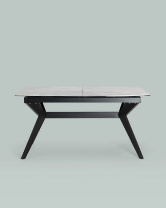 Стол обеденный Аркада раскладной 160-210кс90 Керамика темная / 160-210x90_4