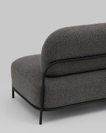 Диван Стоун нев ткань букле темно-серый / new_5