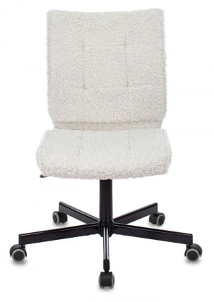 Кресло для оператора Бюрократ CХ-330М Молочный экомех / CH-330M_1