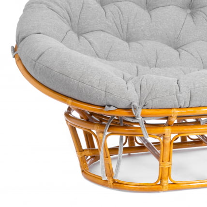 Диван МАМАСАН/МАМАСАН 23/02 В /с подушкой/ 169х102х80 см, Пекан (орех), матрац 182х119 см, ткань серо-бежевая 3М 16/2 / MAMASAN/МАМАСАН W Pecan_4